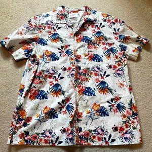 Goodfellow & Co. Floral Print Button-Down Shirt